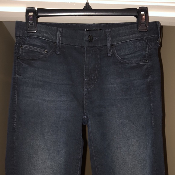 MOTHER Looker Ankle Fray Jeans in “Kiss in the Dark”, Size 25. - Picture 8 of 12
